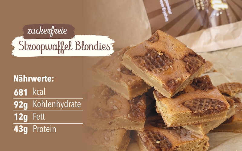 Stroopwaffel Blondies