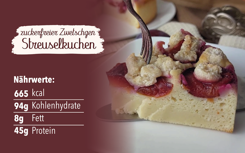 Zwetschgen Streuselkuchen