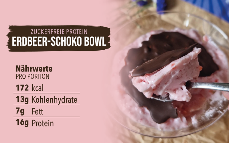 Erdbeer-Schoko Bowl