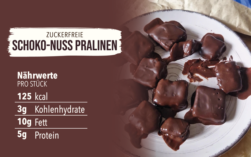 Schoko-Nuss Pralinen