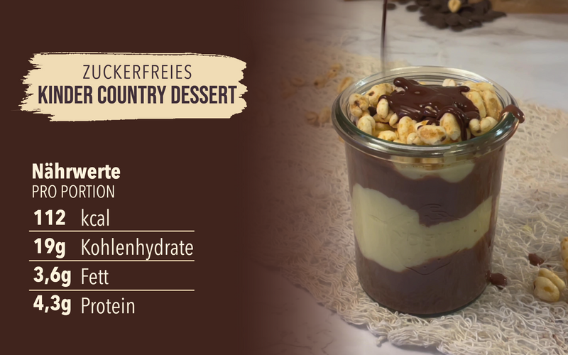 Kinder Country Dessert