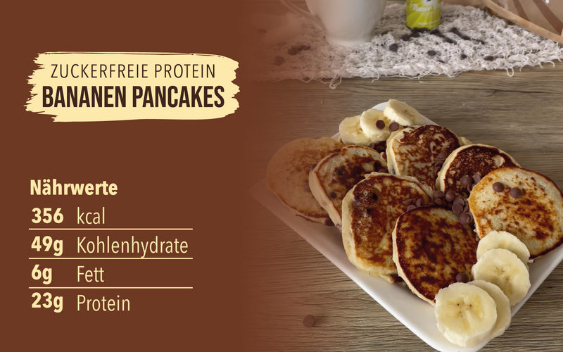 Bananen Pancakes