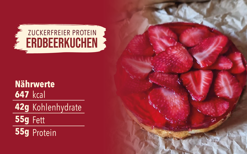 Erdbeerkuchen