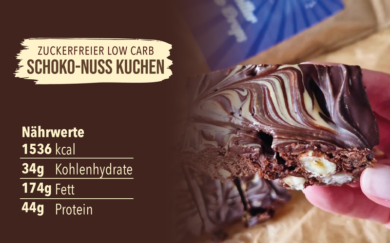 Schoko-Nuss Kuchen Schoko-Nuss Kuchen