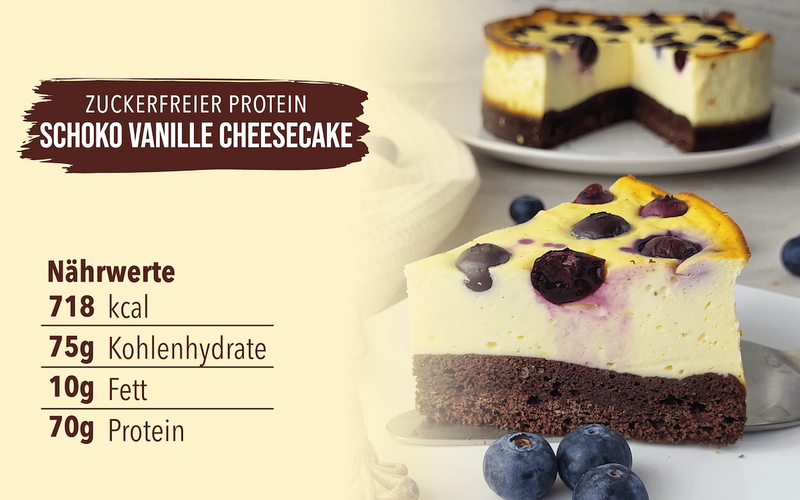 Schoko Vanille Cheesecake