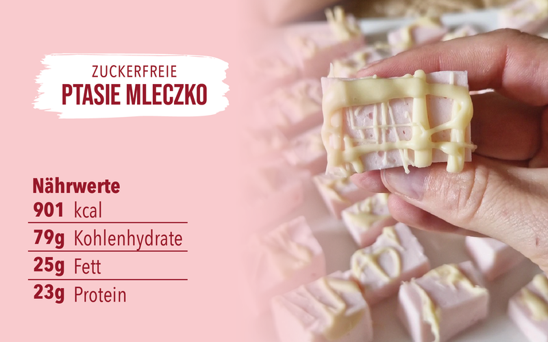 Ptasie Mleczko (polnische Süßigkeit)