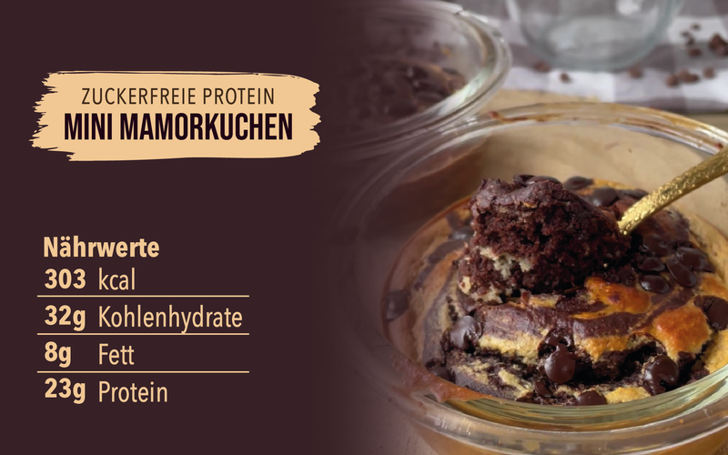 Mini Mamorkuchen Mini Mamorkuchen