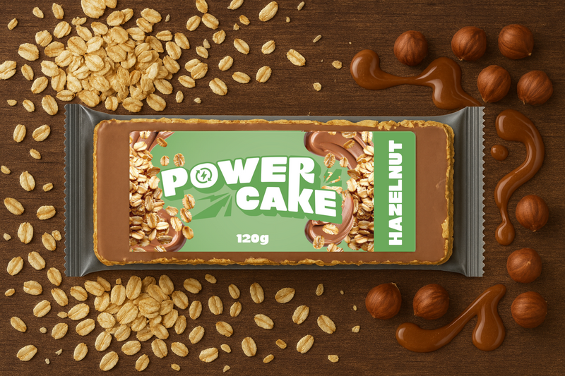 Foodtastic Power Cake 120g Hazelnut