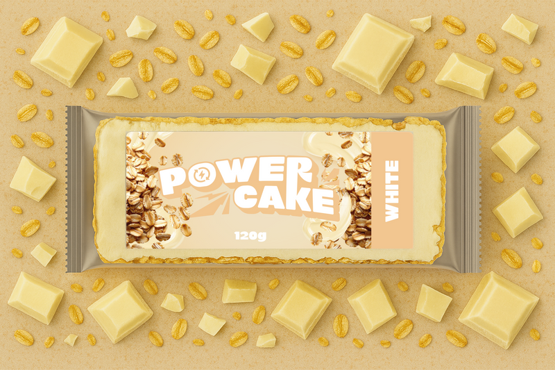 Foodtastic Power Cake 120g White