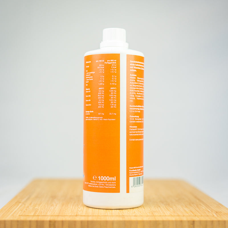 Foodtastic Vital Sirup - Blutorange
