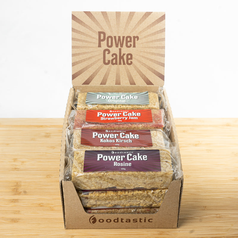 Foodtastic Power Cake Vegan Mixbox 24x120g