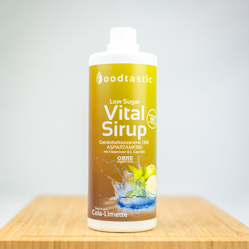 Foodtastic Vital Sirup - Cola-Limette