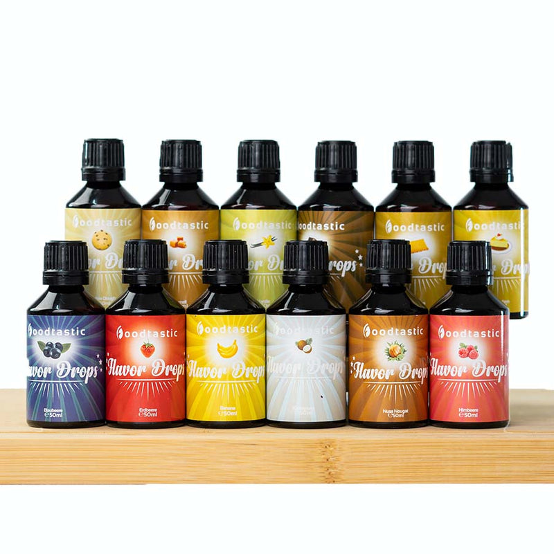 Foodtastic Flavor Drops Range 12er Bundle