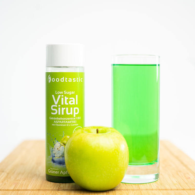 Foodtastic Vital Sirup - Grüner Apfel