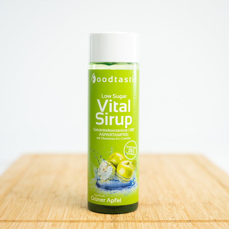Foodtastic Vital Sirup - Grüner Apfel