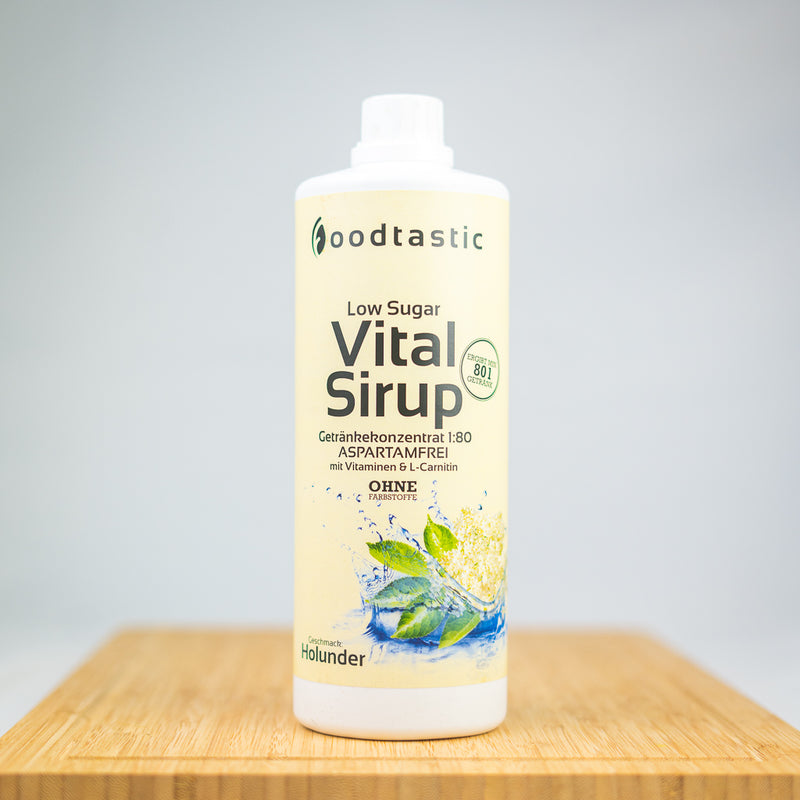 Foodtastic Vital Sirup - Holunder