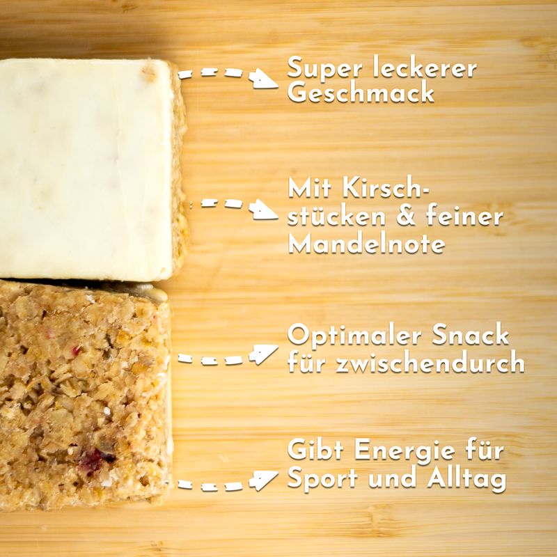 Foodtastic Power Cake 120g Mandel Kirsch
