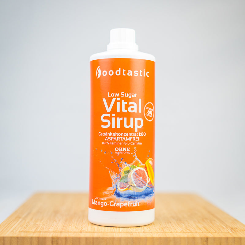 Foodtastic Vital Sirup - Mango-Grapefruit