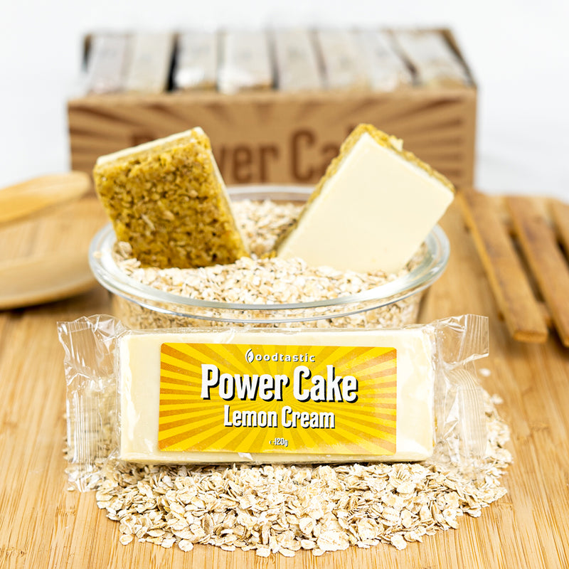 Foodtastic Power Cake 120g Lemon Cream