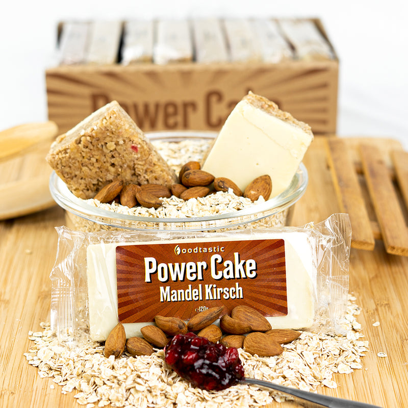 Foodtastic Power Cake 120g Mandel Kirsch