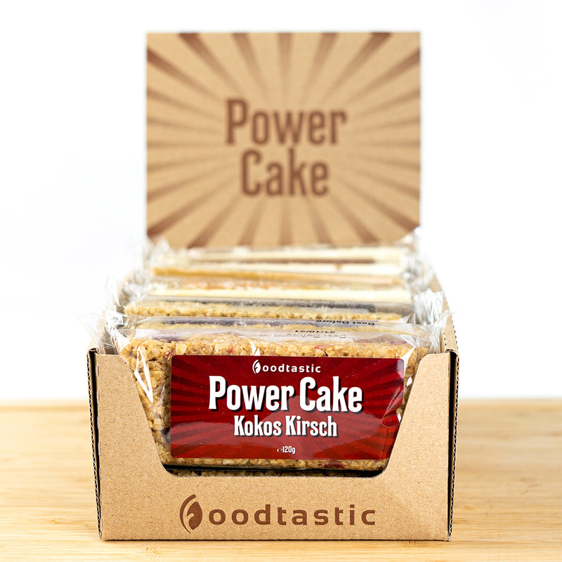 Foodtastic Power Cake 120g Kokos-Kirsch