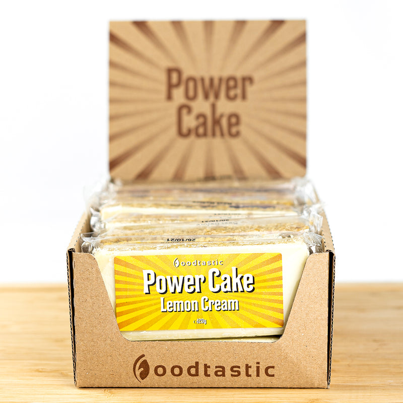 Foodtastic Power Cake 120g Lemon Cream