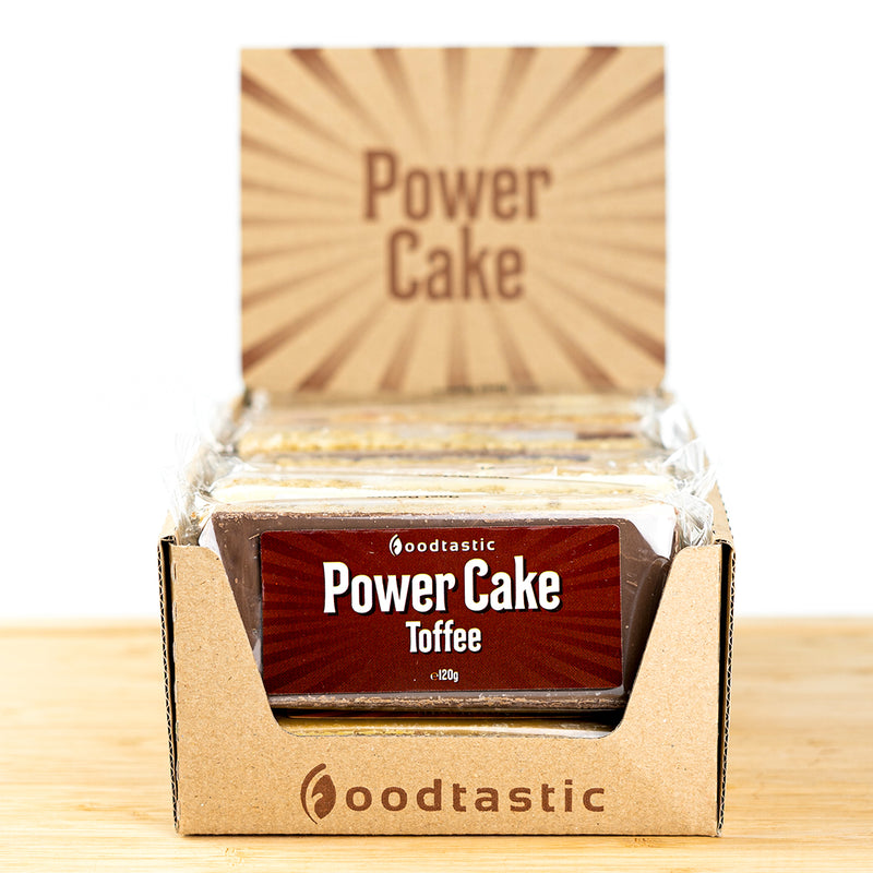 Foodtastic Power Cake 120g Toffee