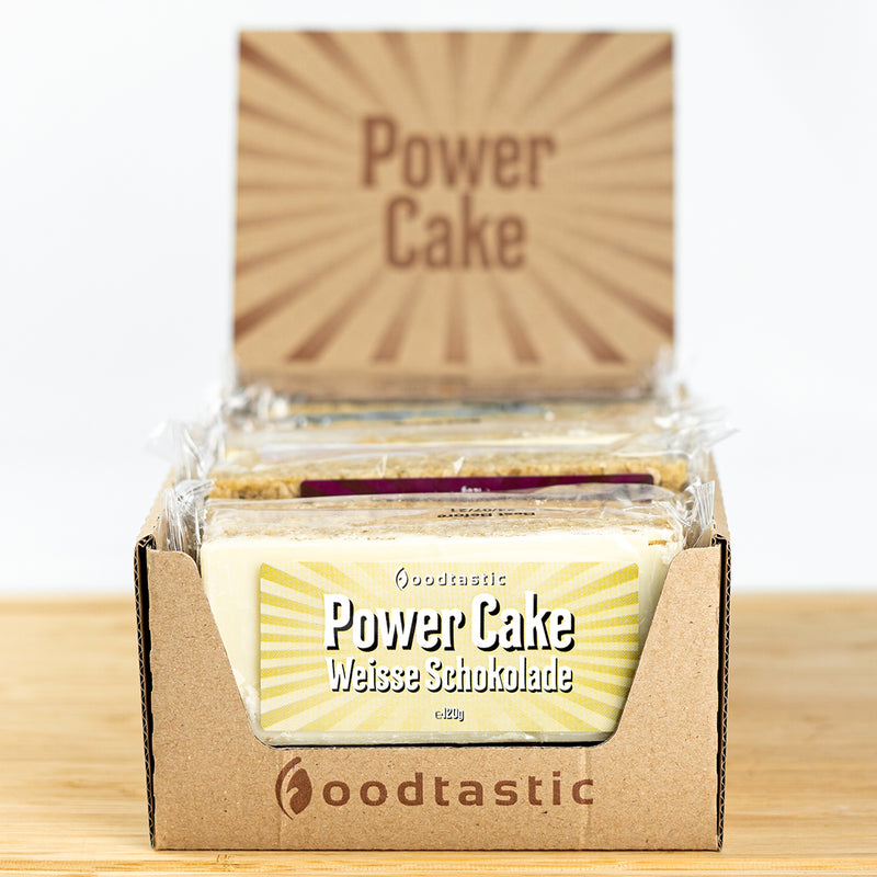 Foodtastic Power Cake 120g Weisse Schoko