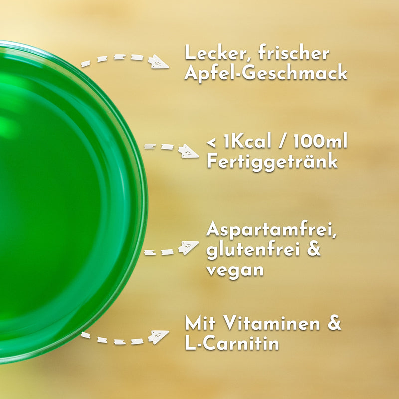 Foodtastic Vital Sirup - Grüner Apfel