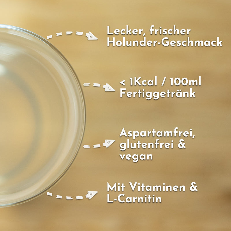 Foodtastic Vital Sirup - Holunder